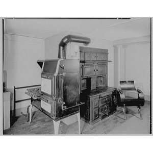   Adams, residence in Quincy, Massachusetts. Kitchen, to stoves 1961