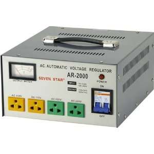  AR2000 2000 Watts Voltage Converter Built in Stabilizer 