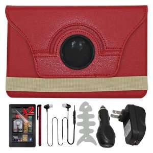   Holder + Stylus Pen and Car and Wall Charger for  Kindle Fire