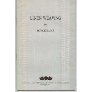Linen Weaving Joyce Luke  Books