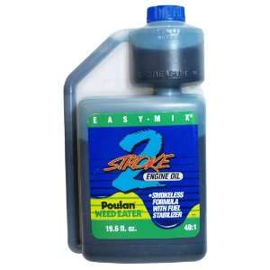  Poulan/Weedeater 2 Cycle EZ Mix Oil, 19.6 Ounce Patio 
