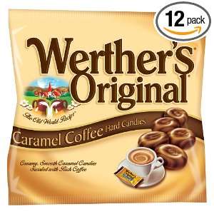 Werthers Original Coffee, 3.0 Ounce Bags (Pack of 12)  
