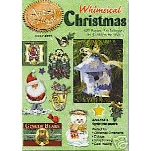   Press Artsy Collage Papers WHIMSICAL CHRISTMAS Arts, Crafts & Sewing