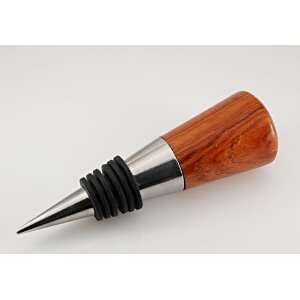  Tulipwood Wine Bottle Stopper   Custom Order